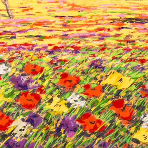 Mario Soave - Bloemenveld in de Lente kopen? Bied vanaf 40!