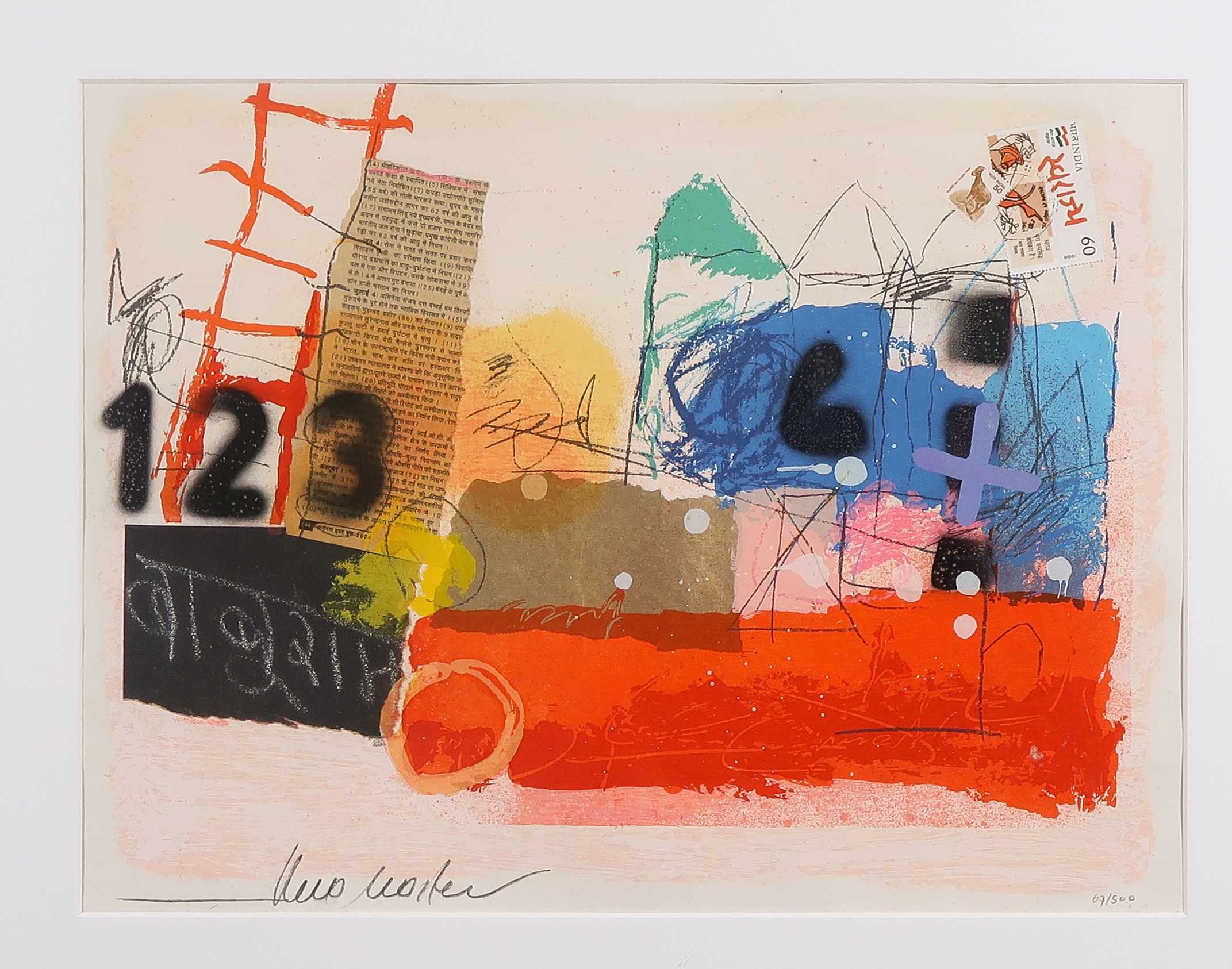 Theo Koster - Zeefdruk, Z.T. 123 - Ingelijst kopen? Bied vanaf 1!