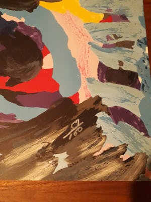 Karel Appel - 3 faces into clouds kopen? Bied vanaf 395!