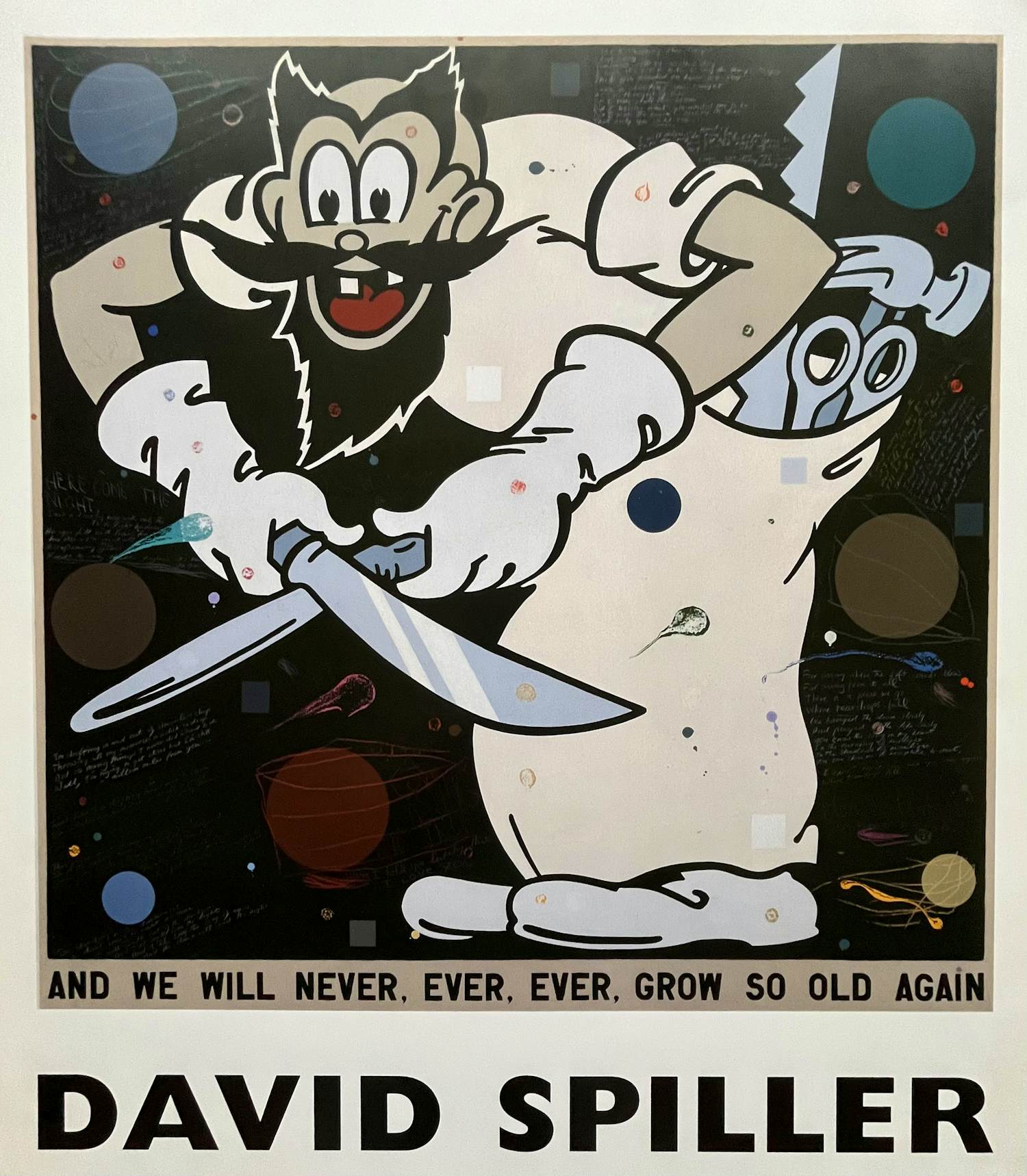 David Spiller - "And we will never, ever, ever, grow so old again" - Offset affiche kopen? Bied vanaf 65!