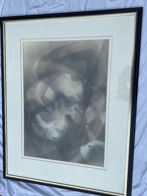 Jan de Kok - Titel onbekend (twee silhouetten) kopen? Bied vanaf 60!