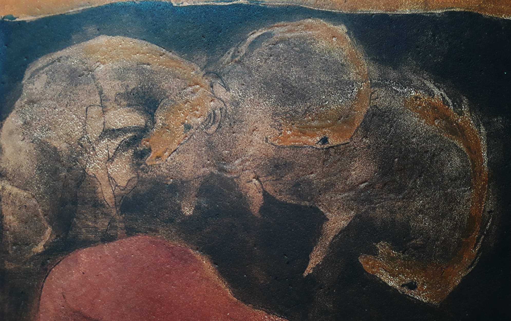 Ru van Rossem - Romance de la luna, aquatint ets met reliëfdruk (1e druk, groot) kopen? Bied vanaf 1!