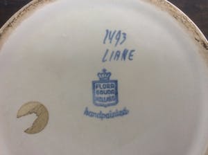 Plateelbakkerij Flora - VAAS “LIANE “ 1493 kopen? Bied vanaf 25!
