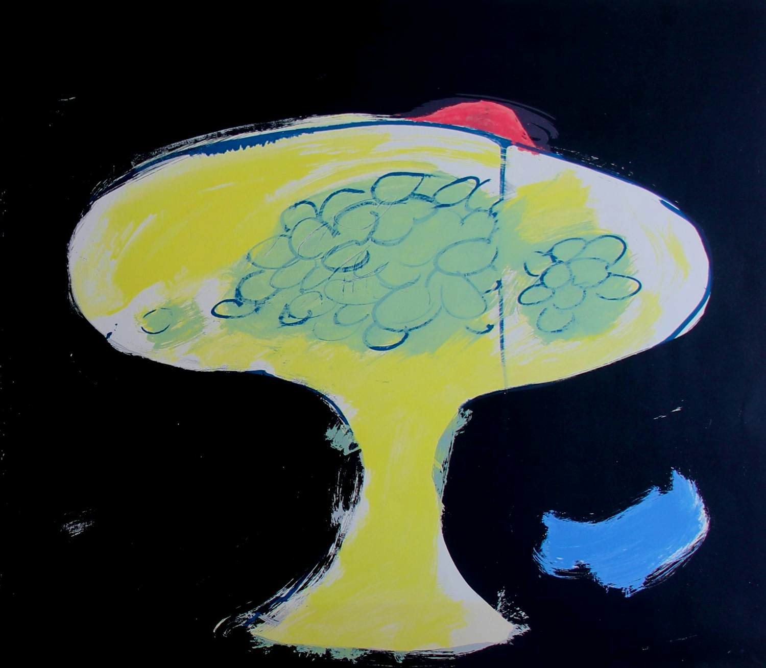 Eugène Brands - Kleurenzeefdruk: Fruitschaal - 1988 kopen? Bied vanaf 225!