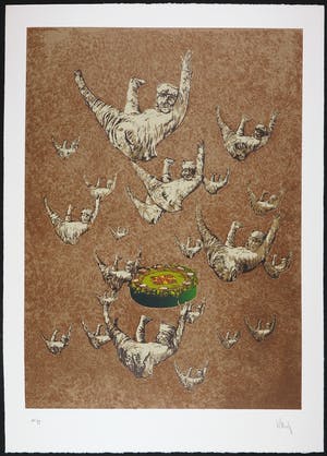 Aldert Mantje - Zeefdruk uit het Art Finance Portfolio kopen? Bied vanaf 1!