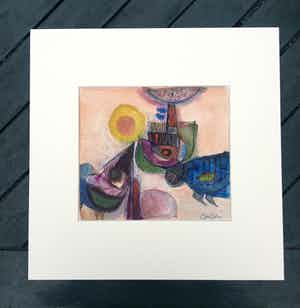 Toine Corstjens - Dieren in de zon verkocht voor € 75!