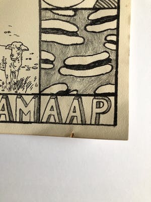 Reinier Lucassen - Aap, Noot, Mies - Litho kopen? Bied vanaf 60!