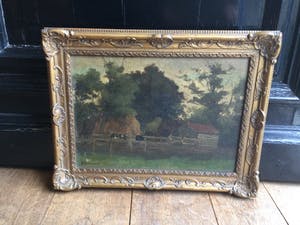 Herman Wolbers - C5109-1, Koeien bij de boerderij kopen? Bied vanaf 150!