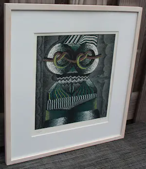 Shinkichi Tajiri - Ingelijste zeefdruk - 1991 kopen? Bied vanaf 225!