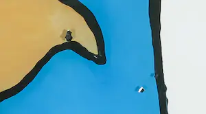 Ella Steenmeijer - Acryl op plexiglas, Kindertekening kopen? Bied vanaf 1!