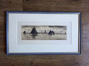 Waalko Jans Dingemans (sr.) - Gezicht op ???? verkocht voor € 50!