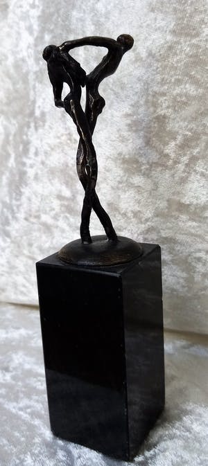 Corry Ammerlaan - sculpture 2 passievolle dansers kopen? Bied vanaf 55!