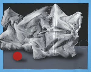 Vincent Mengin-Lecreult - Gemengde techniek op doek, Coussin kopen? Bied vanaf 1!