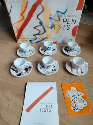 illy Art Collection - illy collection - 2004 - espresso cups - Padraig Timoney - Pen test kopen? Bied vanaf 120!