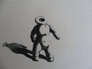 Jan Spijkers - Litho. Titel, "Close to the edge". kopen? Bied vanaf 25!