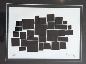 Siep van den Berg - Collage in zwart kopen? Bied vanaf 125!