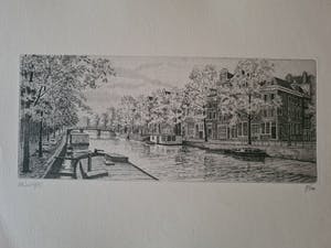 Michiel Schrijver - Collectie van 10 Etsen kopen? Bied vanaf 75!