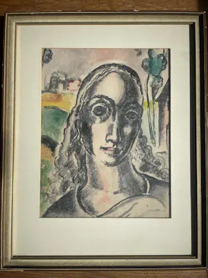 Jean Adams - Portret van een jonge vrouw kopen? Bied vanaf 15!