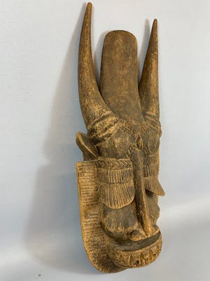 Senufo - Old African Senufo mask - Burkina Faso. kopen? Bied vanaf 25!