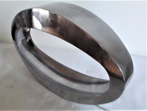 Curiosa - Design tafellamp met rvs/aluminium look merk Massive i.c.m. Philips kopen? Bied vanaf 50!