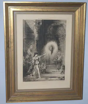 Eugène Gaujean - Eugène Gaujean naar Gustave Moreau - l'Apparition - ets 1878 - incl. boek kopen? Bied vanaf 150!