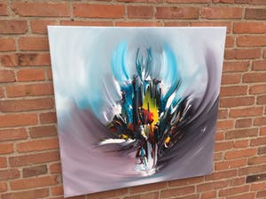 Gena Genadyj - Abstract Blue kopen? Bied vanaf 1!