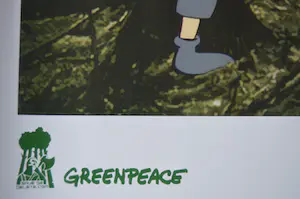 Banksy - Save or deleate, Greenpeace. kopen? Bied vanaf 60!