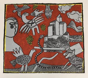 Corneille - Auvers sur Oise - De kerk van Van-Gogh - E/A 9/10 kopen? Bied vanaf 350!