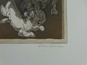 Constant - FIGURATIE / KLEURETS / 65x50cm / SIG kopen? Bied vanaf 245!