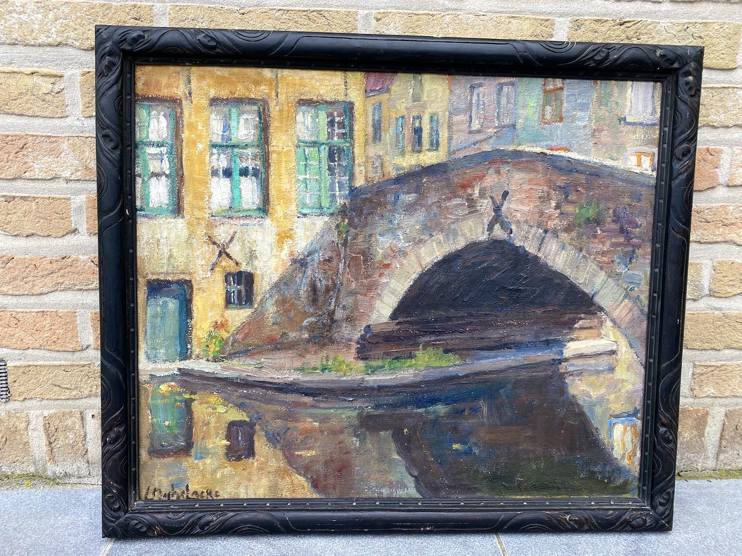 Leo Mechelaere - Zicht te Brugge verkocht voor € 49!