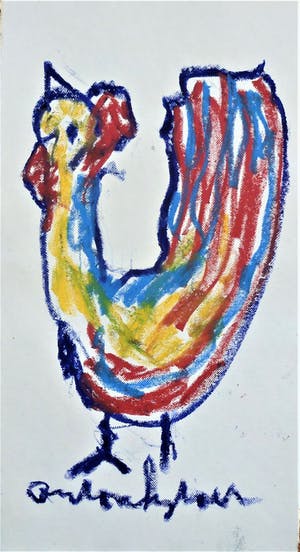 Anton Heyboer - De oervogel . kopen? Bied vanaf 300!