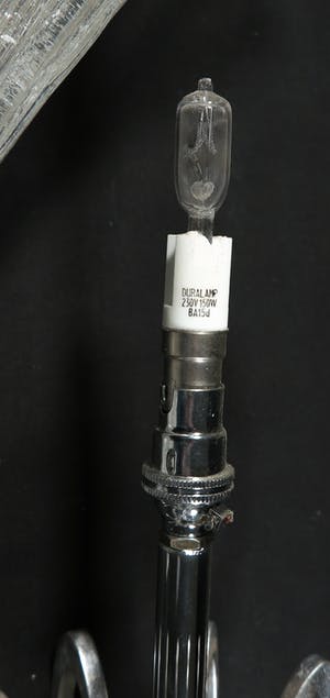 Curiosa - Toortslamp met kristallen kap kopen? Bied vanaf 1!