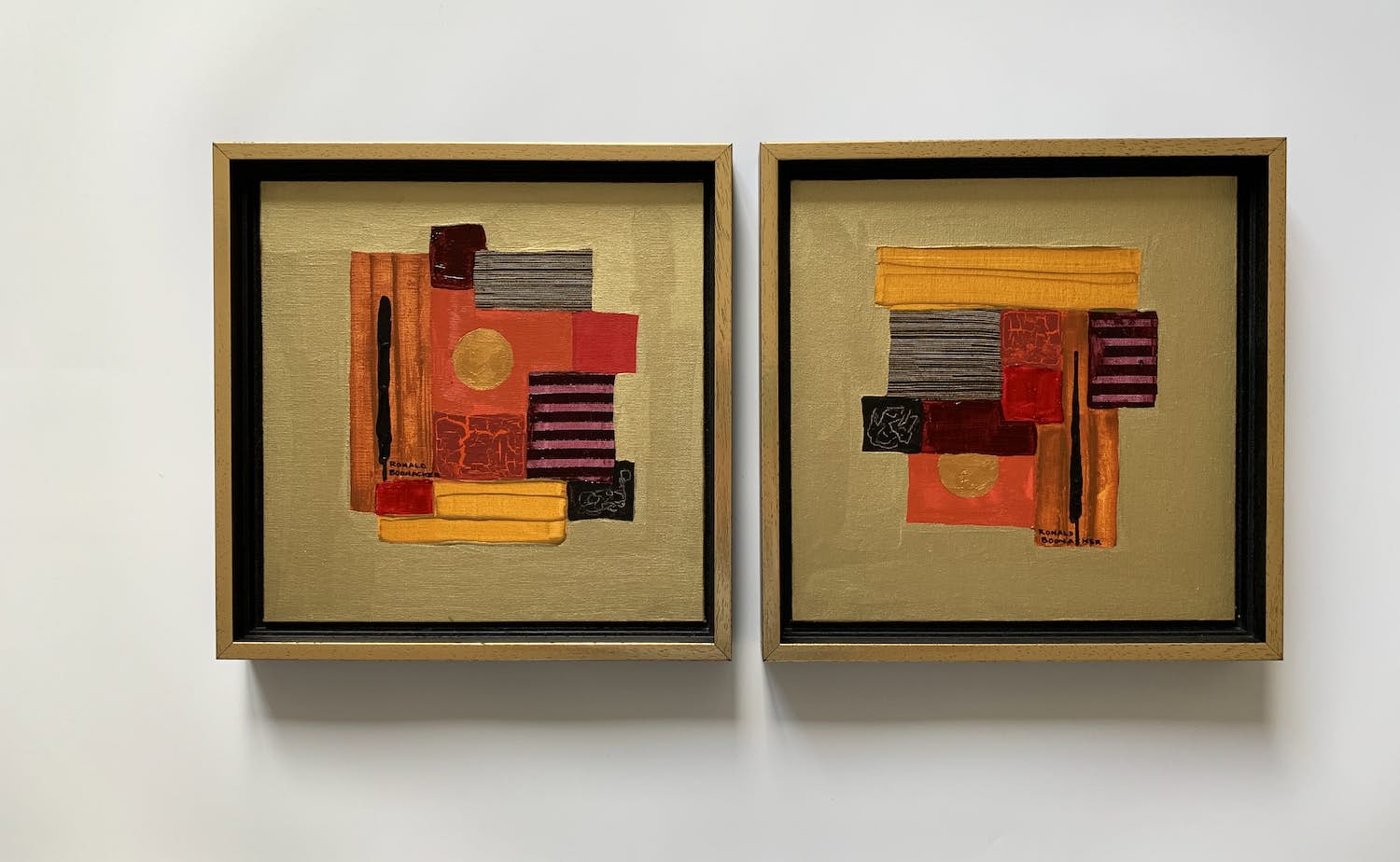 Ronald Boonacker - Italiaans Landschap /DUO (Certificaat van echtheid) kopen? Bied vanaf 130!