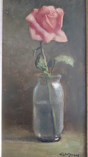 Wilhelmus L. Wijmans - Roos in vaas kopen? Bied vanaf 18!