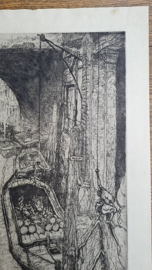 Jules De Bruycker - Londen Brug - hsndgesigneerd kopen? Bied vanaf 325!