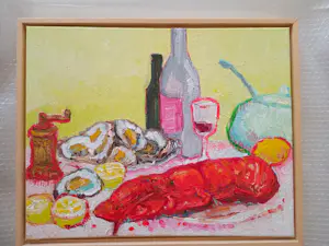 Tanja Koelemij - serie stillevens kreeft kopen? Bied vanaf 65!