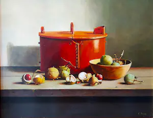 Jacobus Koos Trum - Stilleven naar Henk Helmantel kopen? Bied vanaf 319!