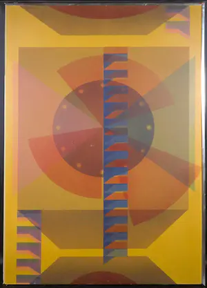 John Piket - Acryl op paneel, Tijdzang (Groot) kopen? Bied vanaf 1!