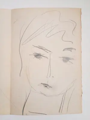 Colette Bitker - Potloodtekening en ets kaufen? Bieten Sie von 20!
