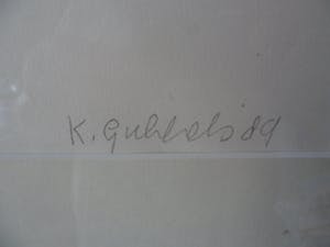 Klaas Gubbels - Houtdruk, zeer kleine oplage! kopen? Bied vanaf 275!