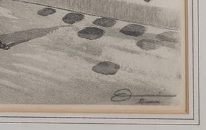 Arthur Boris O'Klein - Handgekleurde ets, Les chiens uit de serie Dirty Dogs of Paris - Ingelijst kopen? Bied vanaf 10!