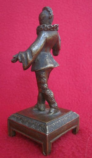 Brons (Onbekend) - Harlekijn uit Comedia dell'arte. kopen? Bied vanaf 65!