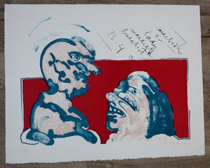 Lucebert - Litho: Lady Macbeth - 1973 kopen? Bied vanaf 225!