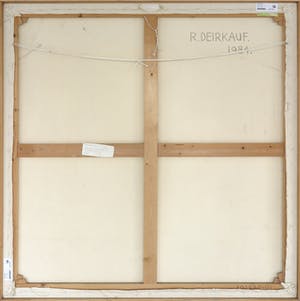 Robin Deirkauf - Acryl op doek, Left eye landscape - Ingelijst (Zeer groot) kopen? Bied vanaf 350!