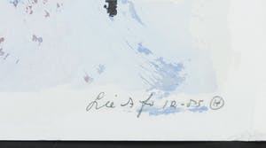 John Lie a Fo - Zeefdruk, Goethe's Golflengte kopen? Bied vanaf 1!