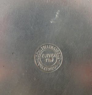 Curiosa - Art deco tinnen theepotje van Loch & Tollenaar uit Amsterdam kopen? Bied vanaf 1!