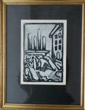 Georges Rouault - Christ au Faubourg kopen? Bied vanaf 175!