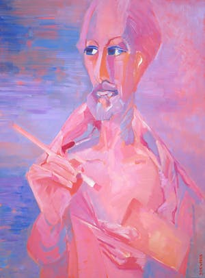 Joe Wols - Acryl op papier, Schilderen kopen? Bied vanaf 1!