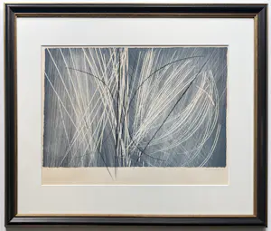 Hans Hartung - handgesigneerde zincografie | '1971-2' | 1971 (PRACHTIG INGELIJST) kaufen? Bieten Sie von 1200!
