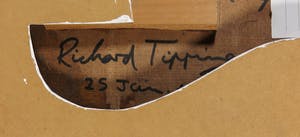 Richard Tipping - Assemblade van hout, lucifers en een camera, It's snowing the blues (...) - Ingelijst kopen? Bied vanaf 50!